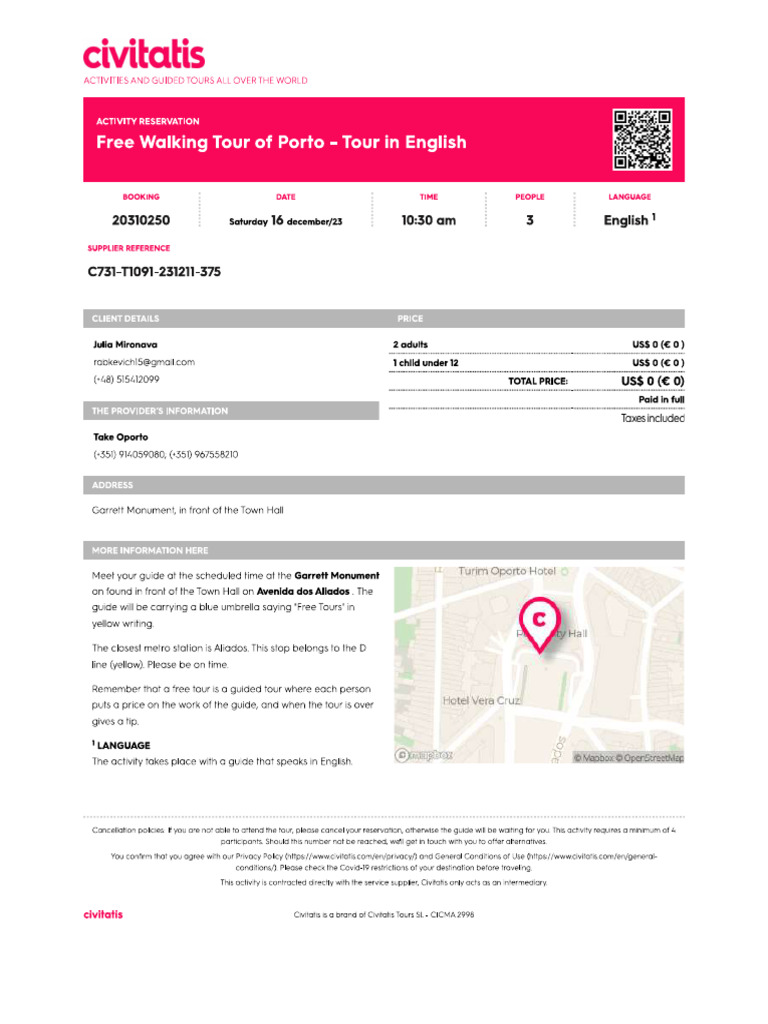 Free Tour | PDF