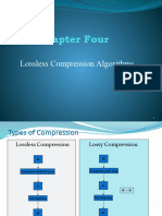 Chapter 4 Lossless Compression Algorithims