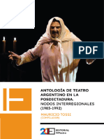 Antología Teatro Postdictadura
