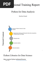 Python For Data Analysis