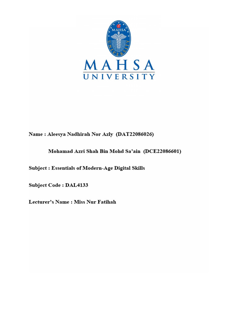 Final Assignment Report PDF Dentistry Health Care