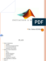 Initiation À Matlab