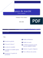 Cours Finance de Marchã©