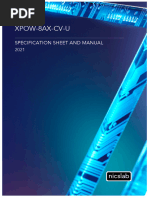 Manual XPOW-8AX-CV-U-V10