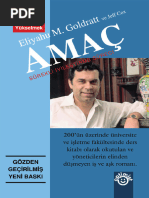 Amaç-The Goal-Eliyahu M. Goldratt | PDF
