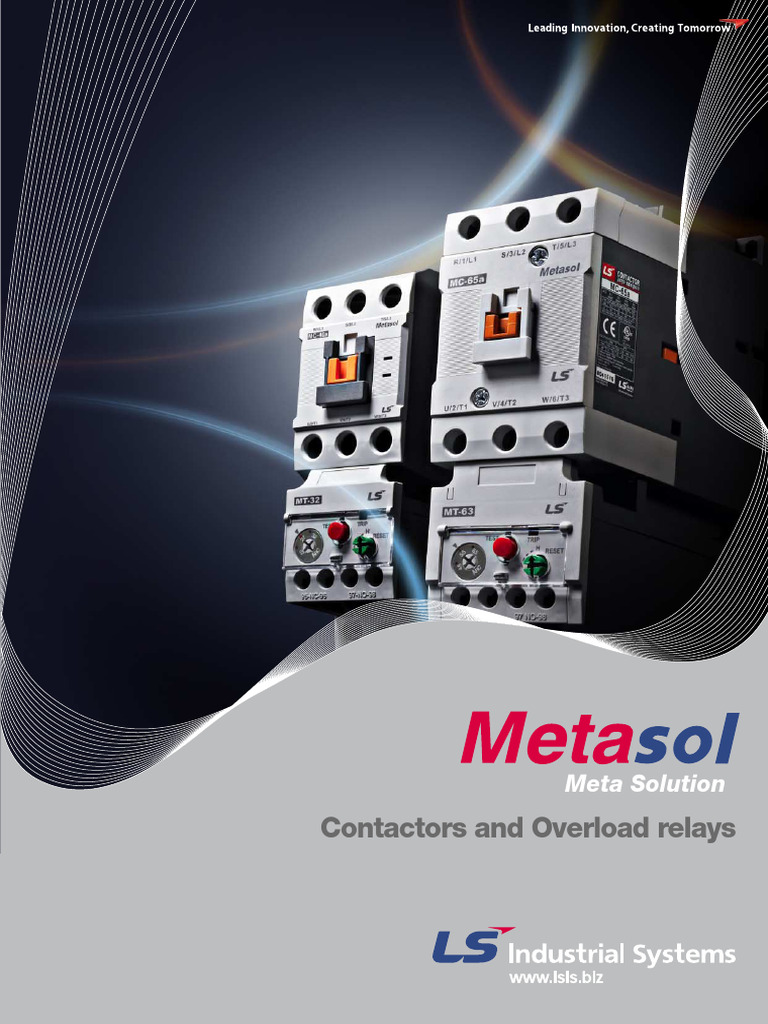 Industrial Contactors & Relays Guide | PDF | Mains Electricity | Capacitor