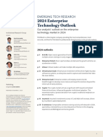 2024 Enterprise Technology Outlook