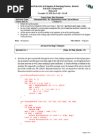 Data Structure Exam