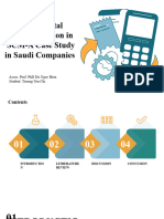 SCM Personal Presentation