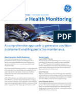 Generator Health Monitoring Fact Sheet