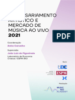 Acadêmico - Anita Carvalho - Empresariamento Artistico e Mercado de Shows Ao Vivo (Relatorio 2021)