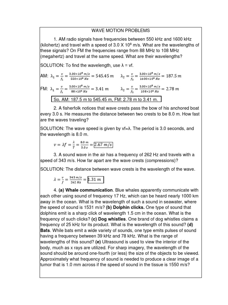 Waves | PDF
