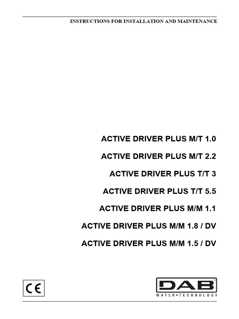Dab Active Driver Plus Instruction Manual Usa 2016 | PDF | Technology ...