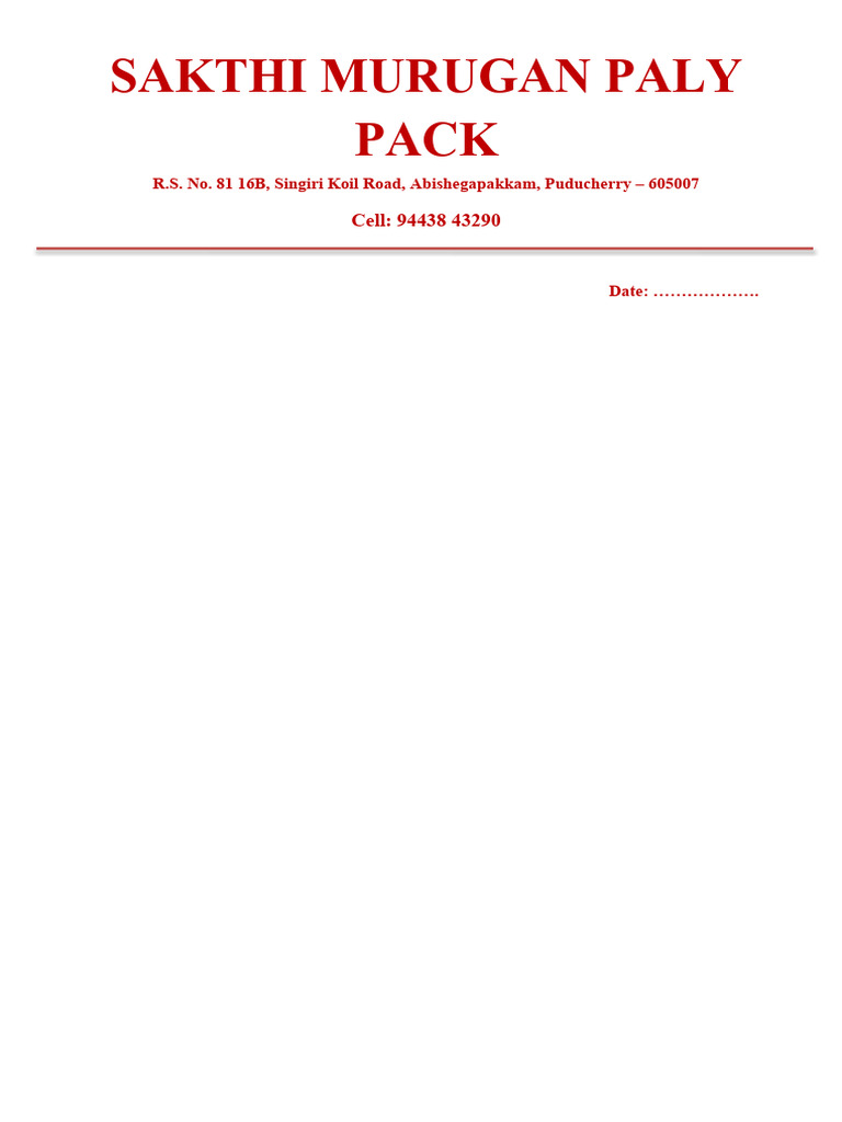 Sakthi Murugan Poly Pack PDF