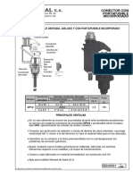 Conector Dentado Con Portafusible