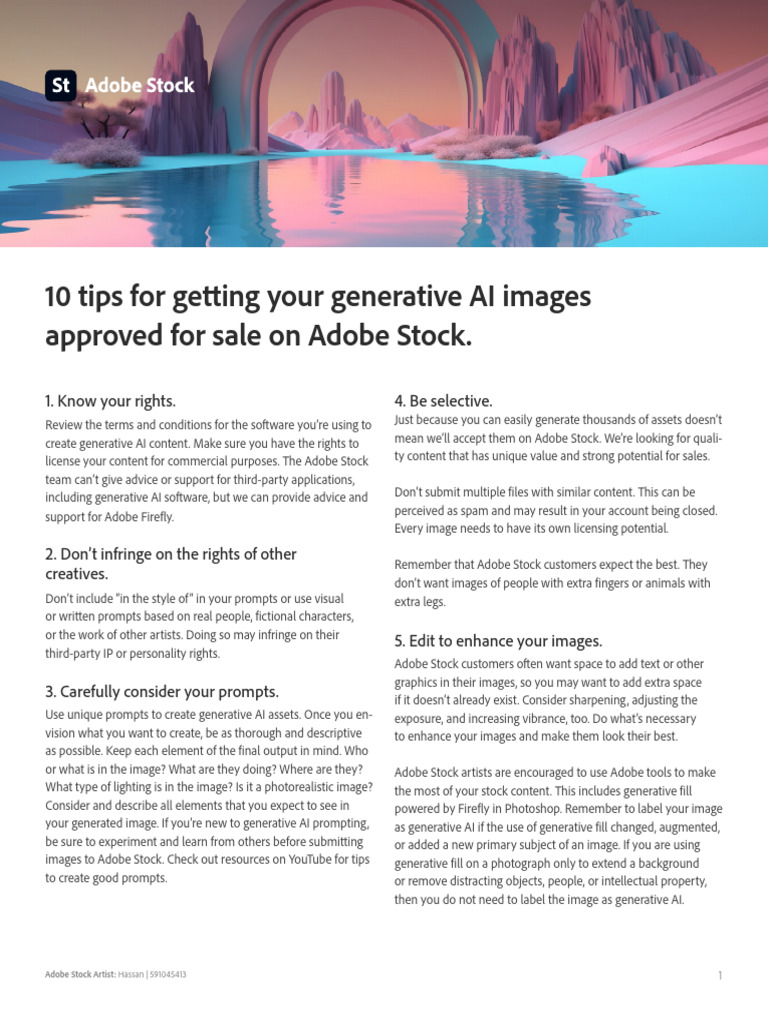 Adobe Generative Ai Guide | PDF