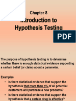 Chapter 8 Hypotheses