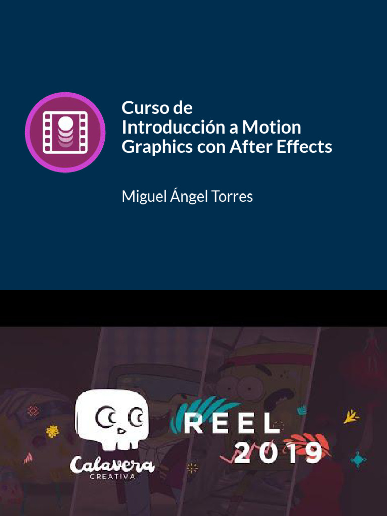 Sesion01 Introduccion A Motion Graphics Con After Effects Slides