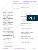 2D2 - VD4 - Phuong Trinh Mu Va Logarit - TN 2