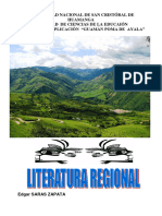 Libro Literatura Regional