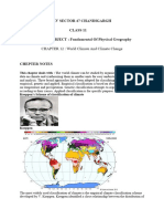 KV Sector 47 Chandigargh Class 11 SUBJECT: Fundamental of Physical Geography