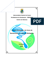 PPC Ciências Biológica Bacharelado e Licenciatura