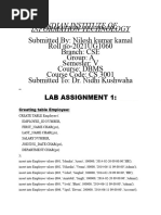 DBMS LAB Assignment 1new