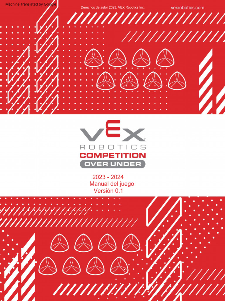 VRC GameManual Under Over ESPAÑOL-0.1-Release | PDF | Robot | Robótica