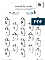 B B B B B B B B B B B B: Letter Case Differentiation
