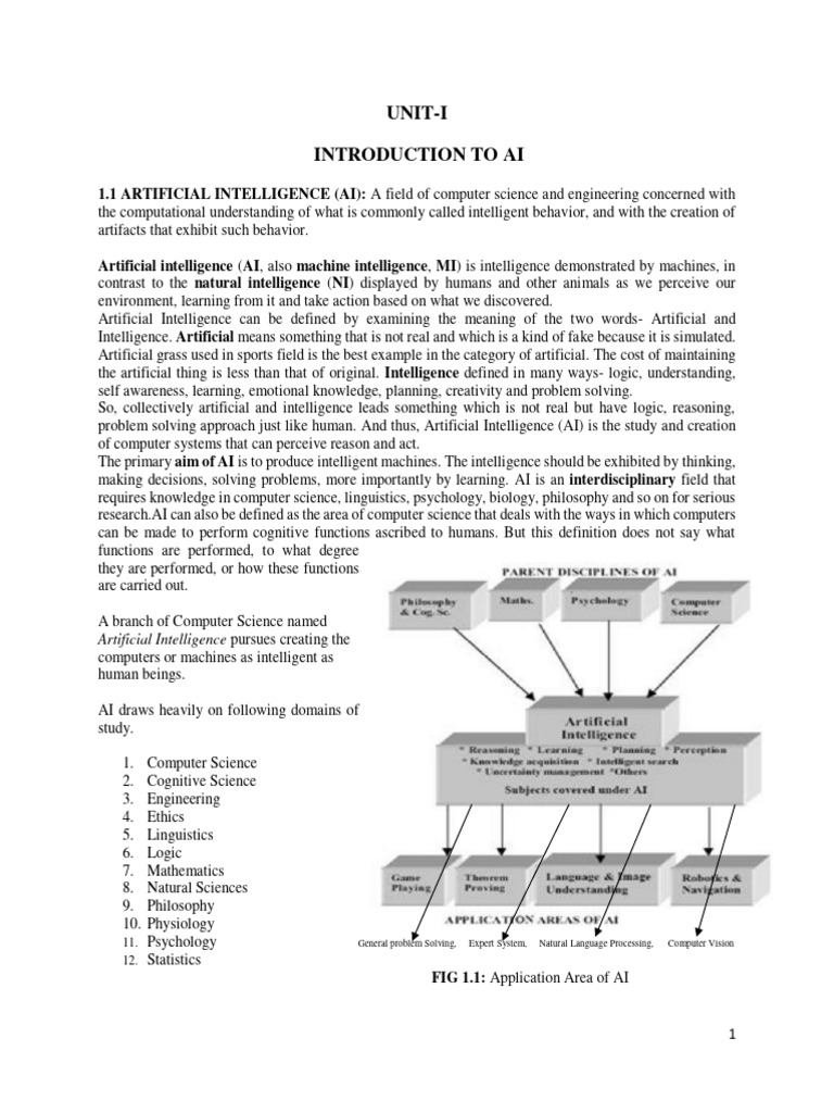 Introduction to Artificial Intelligence | PDF | Artificial Intelligence ...
