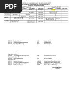 Final B.Tech EC 5th Sem Time Table Aug 2023-24