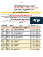 Tentative Schedule Phase - I - 17-11-2023