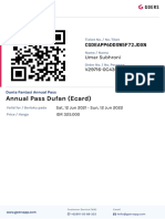 (Venue Ticket) Annual Pass Dufan (Ecard) - Dunia Fantasi Annual Pass - V29716-0C43C46-865