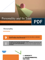 Personality and Its Traits 123