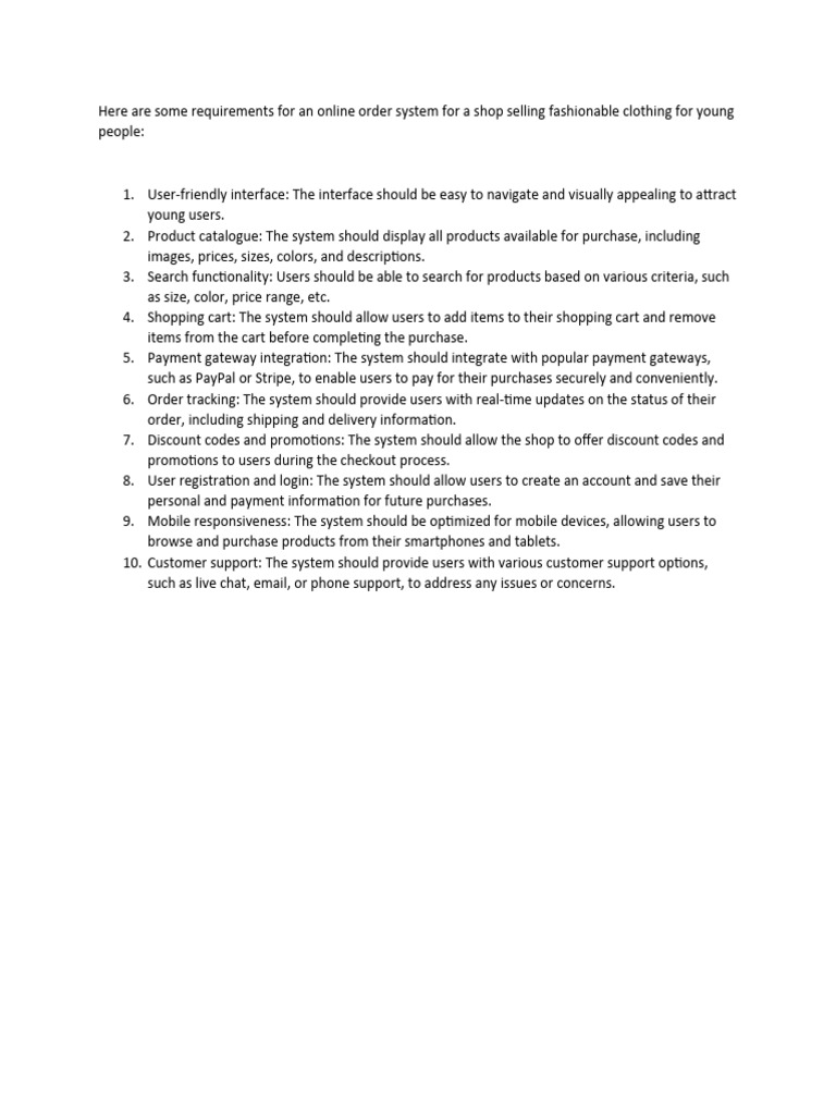 Requirements analysis pdf