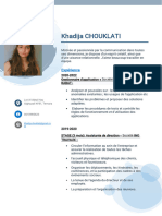 CV Khadija Chouklati
