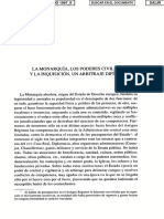 La Monarquia, Los Poderes Civiles Y La Inquisicion, Un Arbitraje Dificil