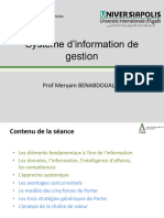 Système D'information de Gestion: Prof Meryam Benabdouallah