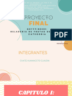 Presentación 169 Proyecto de Producto Moderno Geometrico Pastel