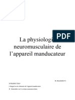 La Neurophysiologie de L Appareil Manducateur