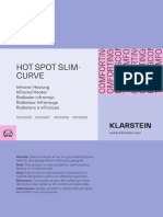 Hot Spot Slim-Curve: Infrarot-Heizung Infrared Heater Radiador Infrarrojo Radiateur Infrarouge Radiatore A Infrarossi