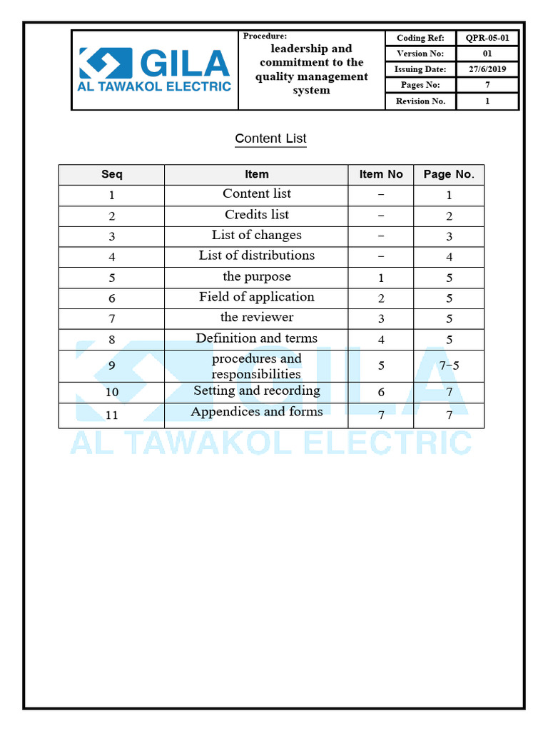 Qpr 05 01 English Pdf Quality Management Quality Management
