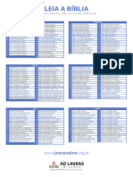 Plano de Leitura Bblica 2022 - AD Lavras