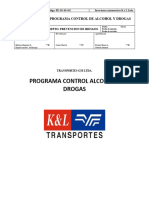 Programa Control Alcohol y Drogas