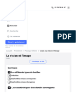 La Vision Et L'image - 1S - Cours Physique-Chimie - Kartable