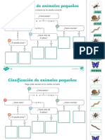 Clasificación de Pequeñas Criaturas