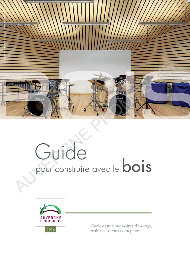 Guide de construction en bois en Auvergne | PDF | Bois (matériau de ...