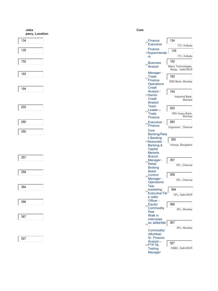 Jobs | PDF