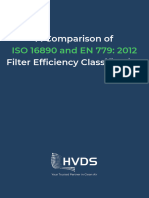 A Comparison of ISO 16890 and EN 779 2012 Filter Efficiency Classification