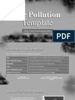 Air Pollution Template by Slidesgo